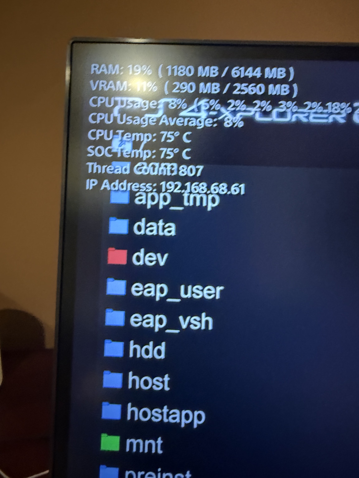 Browsing the PS4 filesystem